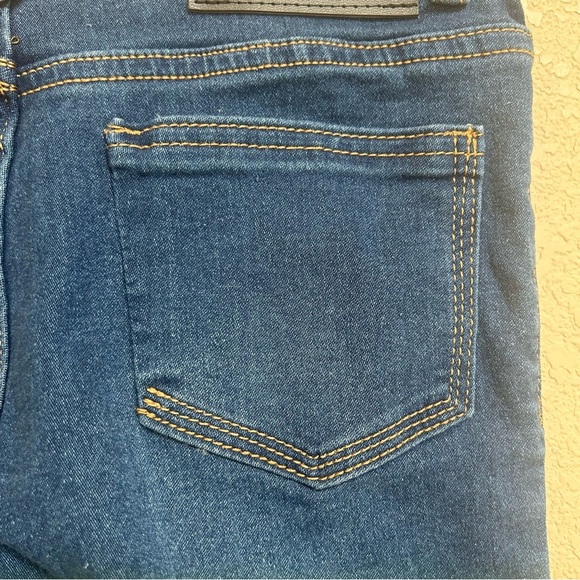 NWT DKNY Girls Full Length Regular Rise Stretch Denim Jeans 14 - Endless Sky - Picture 8 of 10